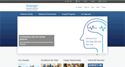 Desktop Screenshot of geisingerhealthsouth.com